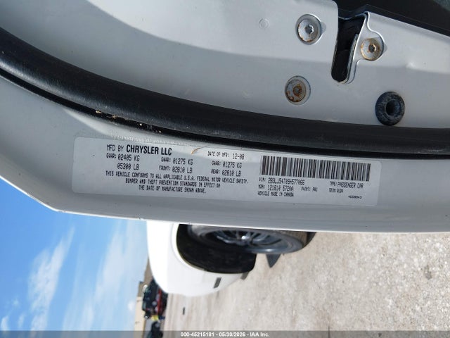 2009 Dodge Challenger R/t მანქანა იყიდება აუქციონზე, vin: 2B3LJ54T09H577066, აუქციონის ნომერი: 45215181
