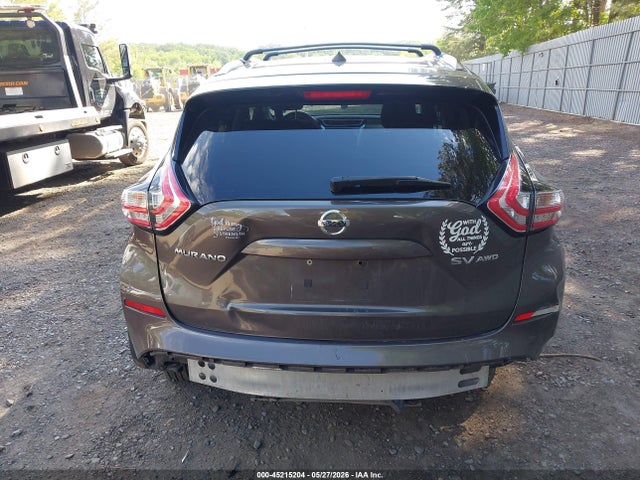 Продажа на аукционе авто 2015 Nissan Murano Sv, vin: 5N1AZ2MH4FN287839, номер лота: 45215204