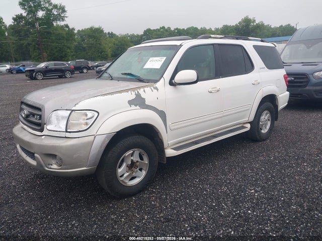 2001 Toyota Sequoia Limited V8 მანქანა იყიდება აუქციონზე, vin: 5TDZT38A51S041543, აუქციონის ნომერი: 45215252