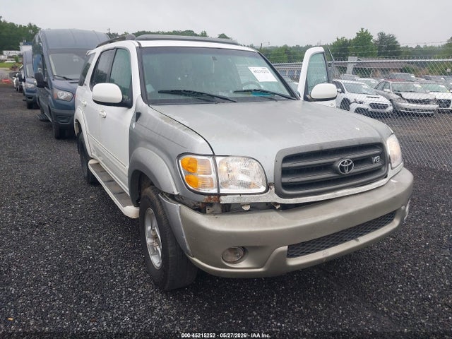 2001 Toyota Sequoia Limited V8 მანქანა იყიდება აუქციონზე, vin: 5TDZT38A51S041543, აუქციონის ნომერი: 45215252