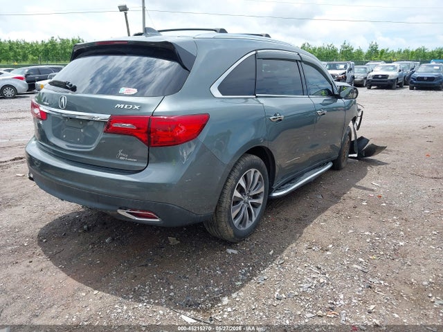 Aukcja sprzedaży 2016 Acura Mdx Technology   Acurawatch Plus Packages/technology Package, vin: 5FRYD4H44GB025158, numer aukcji: 45215270