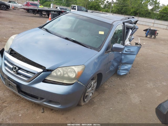 45215392 :رقم المزاد ، 5FNRL38726B046411 vin ، 2006 Honda Odyssey Ex-l مزاد بيع