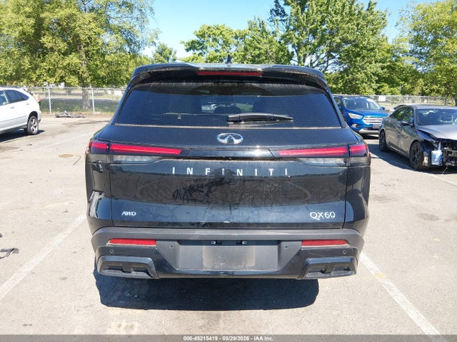 45215419 :رقم المزاد ، 5N1AL1ES4SC342110 vin ، 2025 Infiniti Qx60 Pure Awd مزاد بيع