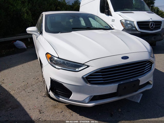 Auction sale of the 2019 Ford Fusion Hybrid Sel, vin: 3FA6P0MU9KR189582, lot number: 45215460