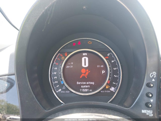 45215470 :رقم المزاد ، 3C3CFFAR8FT639898 vin ، 2015 Fiat 500 Ribelle مزاد بيع