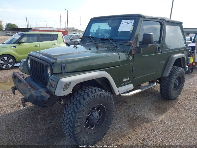 Продаж на аукціоні авто 2006 Jeep Wrangler Unlimited, vin: 1J4FA44S16P788209, номер лоту: 45215492