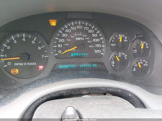 Aukcja sprzedaży 2004 Chevrolet Trailblazer Lt, vin: 1GNDS13S842150289, numer aukcji: 45215524