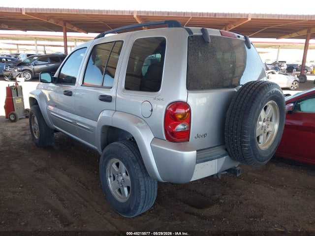 2002 Jeep Liberty Limited Edition მანქანა იყიდება აუქციონზე, vin: 1J8GL58K42W213535, აუქციონის ნომერი: 45215577
