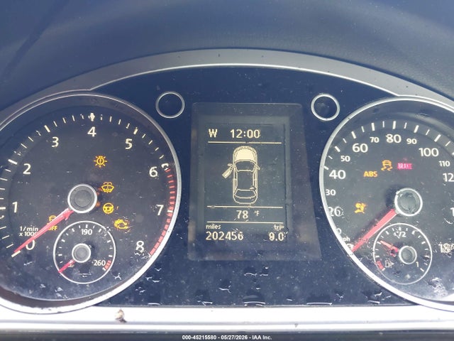2012 Volkswagen Cc Sport მანქანა იყიდება აუქციონზე, vin: WVWMN7AN1CE510001, აუქციონის ნომერი: 45215580