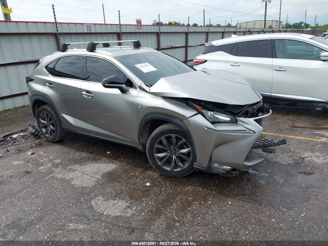 Aukcja sprzedaży 2016 Lexus Nx 200t F Sport, vin: JTJYARBZ0G2037531, numer aukcji: 45215581