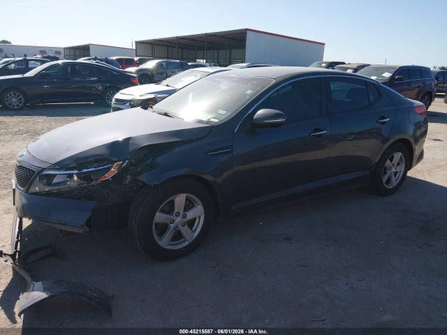 45215587 :رقم المزاد ، KNAGM4A79F5633093 vin ، 2015 Kia Optima Lx مزاد بيع