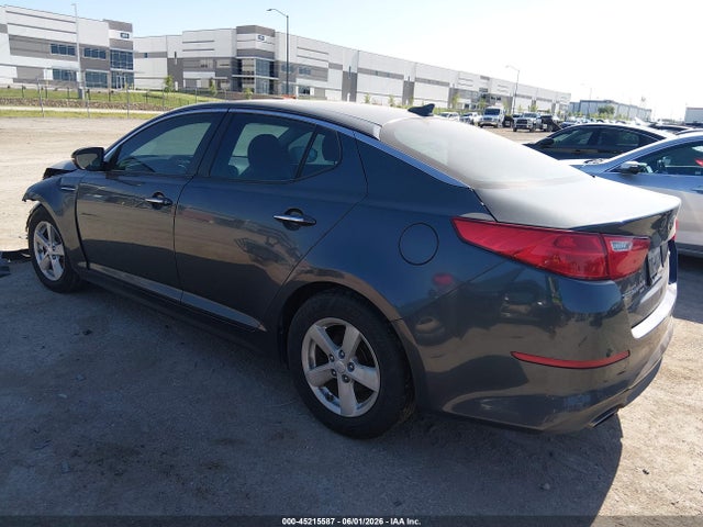 45215587 :رقم المزاد ، KNAGM4A79F5633093 vin ، 2015 Kia Optima Lx مزاد بيع