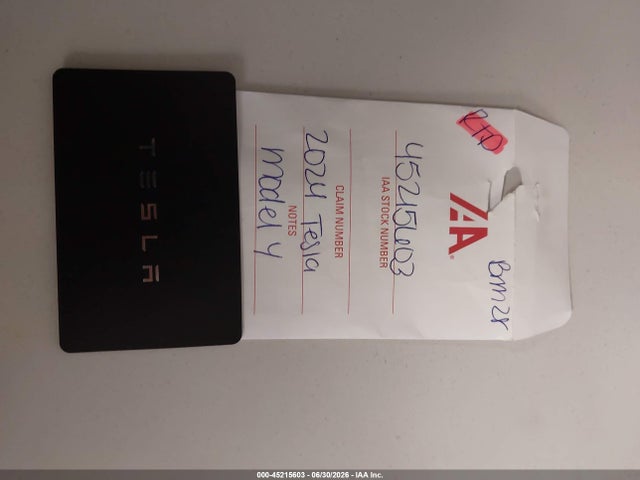 Продаж на аукціоні авто 2024 Tesla Model Y Long Range Dual Motor All-wheel Drive, vin: 7SAYGDEE3RF199749, номер лоту: 45215603