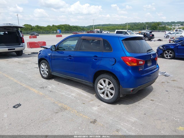 2015 Mitsubishi Outlander Sport Es მანქანა იყიდება აუქციონზე, vin: 4A4AR3AU7FE049925, აუქციონის ნომერი: 45215614
