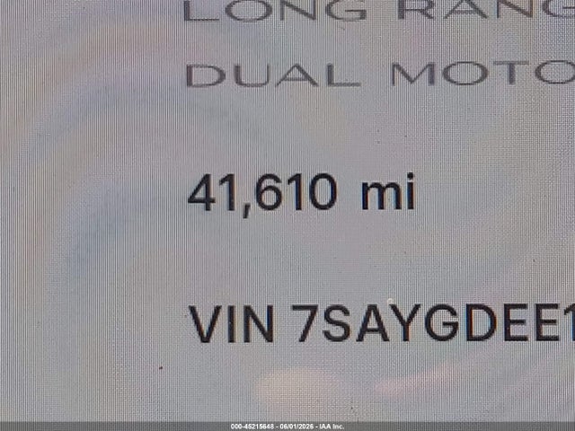 Auction sale of the 2023 Tesla Model Y Awd/long Range Dual Motor All-wheel Drive, vin: 7SAYGDEE1PA033496, lot number: 45215648