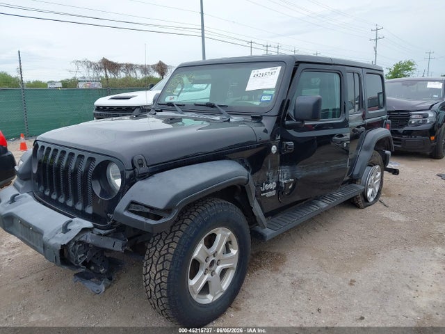 Aukcja sprzedaży 2020 Jeep Wrangler Unlimited Sport S 4x4, vin: 1C4HJXDN9LW114031, numer aukcji: 45215737