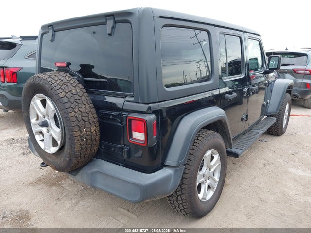 Aukcja sprzedaży 2020 Jeep Wrangler Unlimited Sport S 4x4, vin: 1C4HJXDN9LW114031, numer aukcji: 45215737