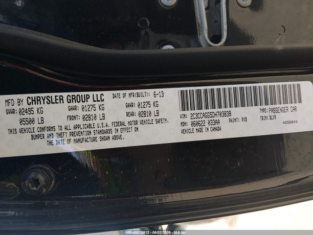 Aukcja sprzedaży 2013 Chrysler 300 300s, vin: 2C3CCAGG5DH703838, numer aukcji: 45215812