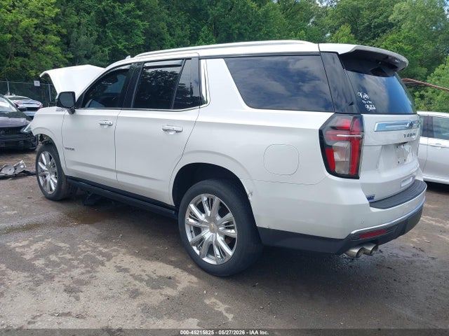 Продажа на аукционе авто 2021 Chevrolet Tahoe 4wd High Country, vin: 1GNSKTKL2MR112044, номер лота: 45215825