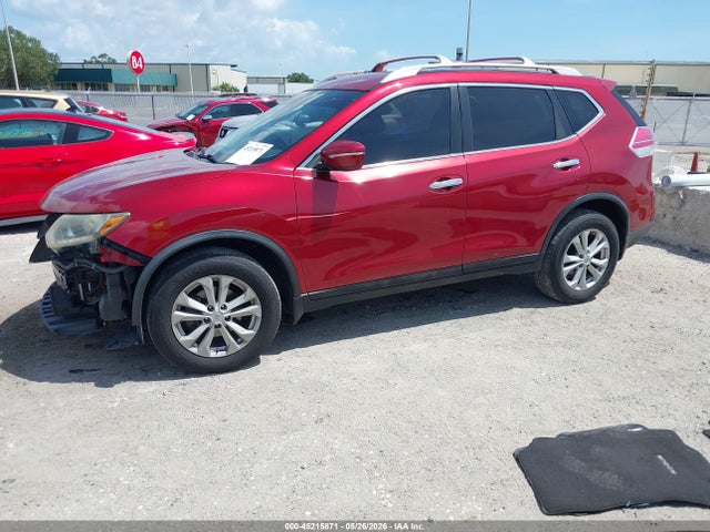 2014 Nissan Rogue Sv მანქანა იყიდება აუქციონზე, vin: 5N1AT2MT7EC815843, აუქციონის ნომერი: 45215871