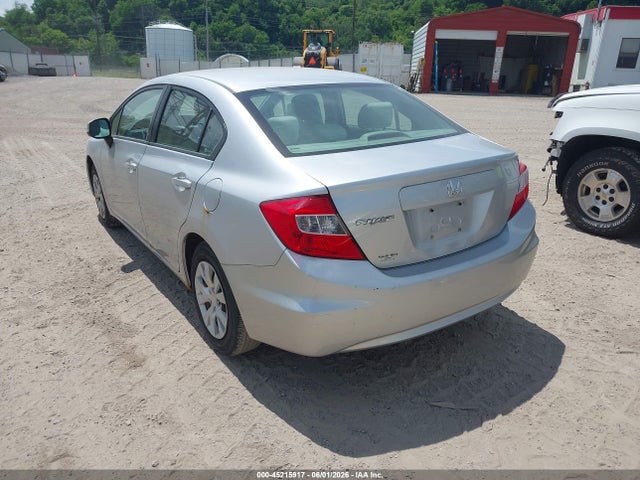 45215917 :رقم المزاد ، 19XFB2F56CE380931 vin ، 2012 Honda Civic Lx مزاد بيع