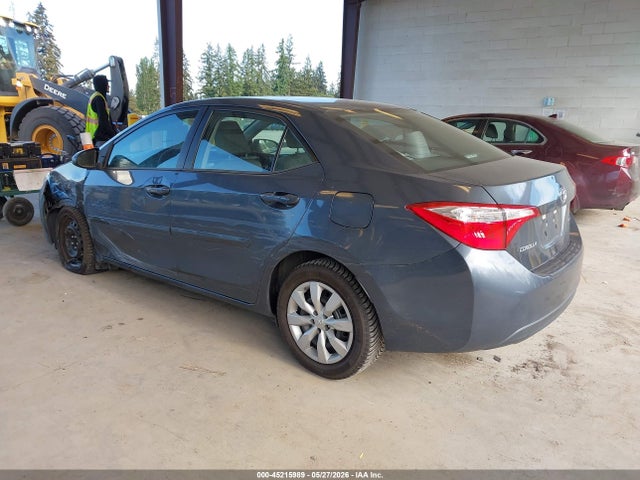 2016 Toyota Corolla Le მანქანა იყიდება აუქციონზე, vin: 5YFBURHE3GP383143, აუქციონის ნომერი: 45215989