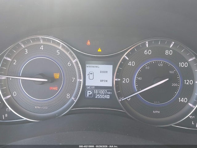 Aukcja sprzedaży 2014 Infiniti Qx80, vin: JN8AZ2NF7E9551164, numer aukcji: 45215999
