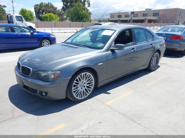 2008 Bmw 750i მანქანა იყიდება აუქციონზე, vin: WBAHL83578DT14018, აუქციონის ნომერი: 45216072