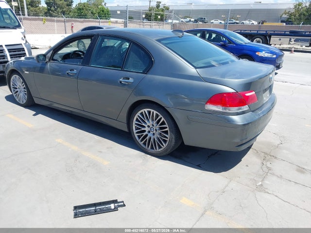 2008 Bmw 750i მანქანა იყიდება აუქციონზე, vin: WBAHL83578DT14018, აუქციონის ნომერი: 45216072