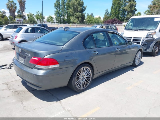 2008 Bmw 750i მანქანა იყიდება აუქციონზე, vin: WBAHL83578DT14018, აუქციონის ნომერი: 45216072