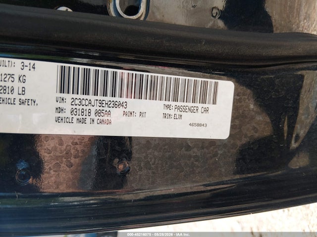 Aukcja sprzedaży 2014 Chrysler 300c John Varvatos Luxury, vin: 2C3CCAJT9EH236043, numer aukcji: 45216075