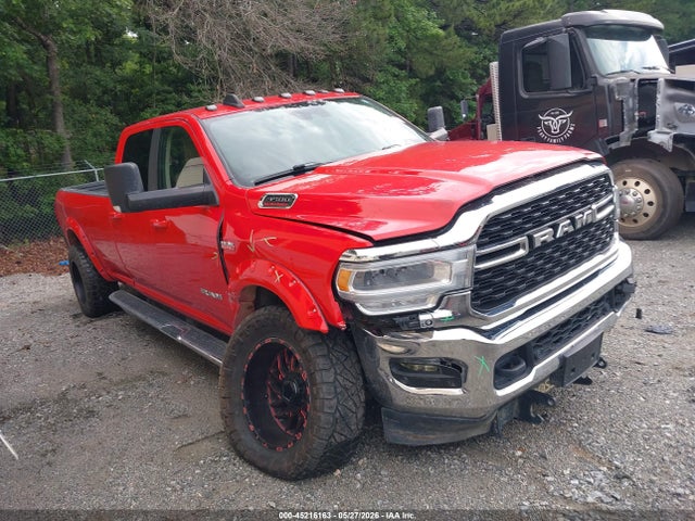 45216163 :رقم المزاد ، 3C63R3HJ6NG189572 vin ، 2022 Ram 3500 Big Horn  4x4 8' Box مزاد بيع