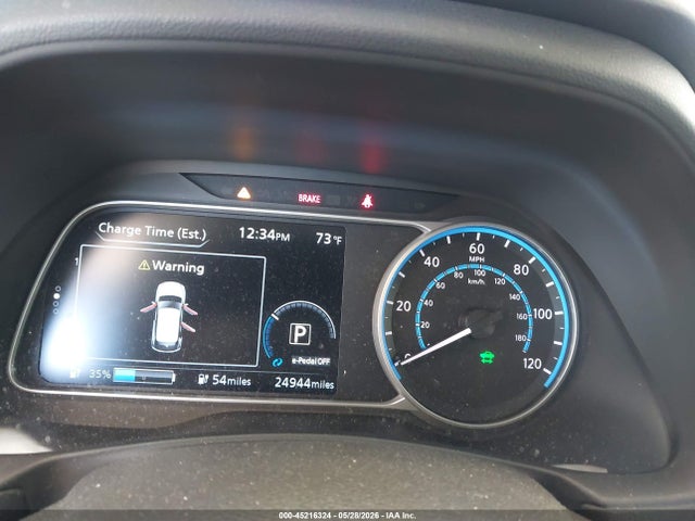 45216324 :رقم المزاد ، 1N4AZ1BV7MC554283 vin ، 2021 Nissan Leaf S 40 Kwh مزاد بيع