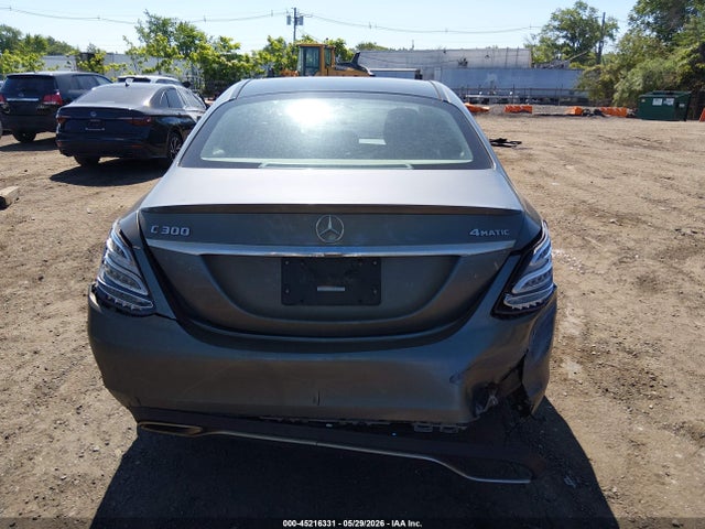 2018 Mercedes-benz C 300 4matic მანქანა იყიდება აუქციონზე, vin: 55SWF4KB5JU245456, აუქციონის ნომერი: 45216331