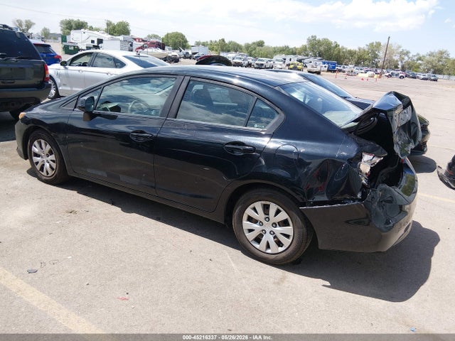 2012 Honda Civic Lx მანქანა იყიდება აუქციონზე, vin: 19XFB2F51CE324475, აუქციონის ნომერი: 45216337