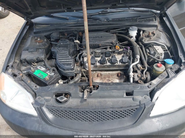 45216339 :رقم المزاد ، 2HGES26701H521282 vin ، 2001 Honda Civic Ex مزاد بيع