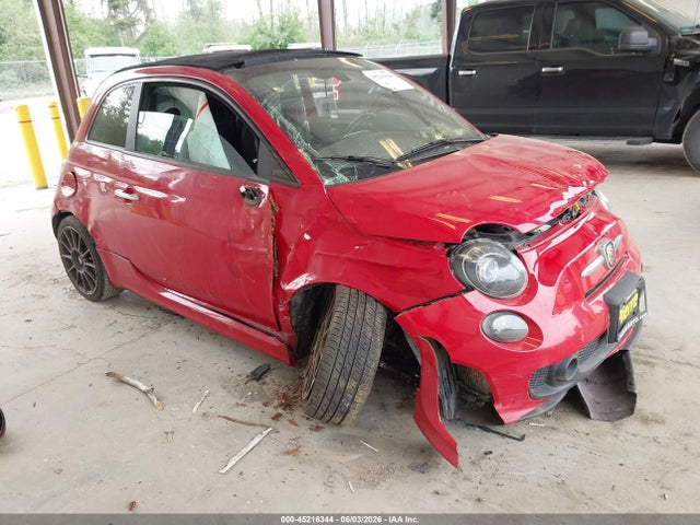 45216344 :رقم المزاد ، 3C3CFFJH8HT526320 vin ، 2017 Fiat 500c Abarth مزاد بيع