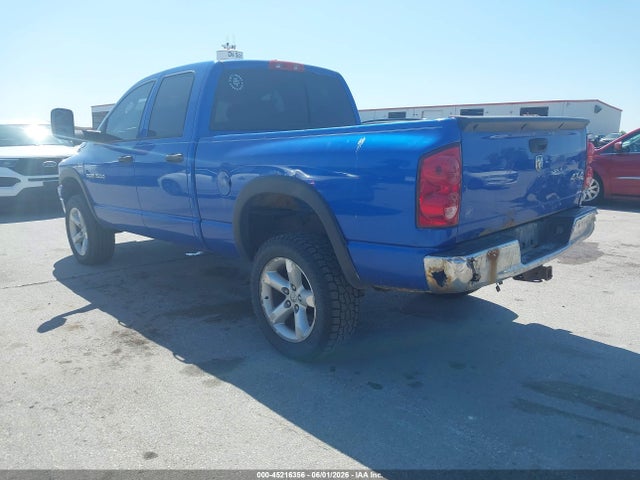 2007 Dodge Ram 1500 Slt/trx4 Off Road/sport მანქანა იყიდება აუქციონზე, vin: 1D7HU18237J592281, აუქციონის ნომერი: 45216356