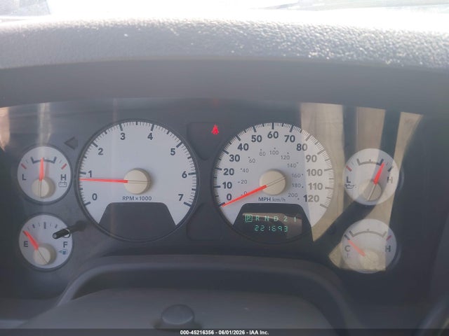 2007 Dodge Ram 1500 Slt/trx4 Off Road/sport მანქანა იყიდება აუქციონზე, vin: 1D7HU18237J592281, აუქციონის ნომერი: 45216356
