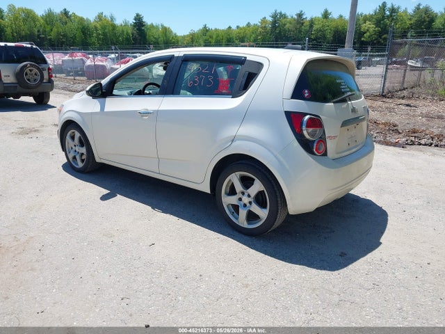 2015 Chevrolet Sonic Ltz Auto მანქანა იყიდება აუქციონზე, vin: 1G1JE6SB0F4135416, აუქციონის ნომერი: 45216373