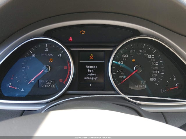 45216457 :رقم المزاد ، WA1LMAFE2ED008265 vin ، 2014 Audi Q7 3.0 Tdi Premium مزاد بيع