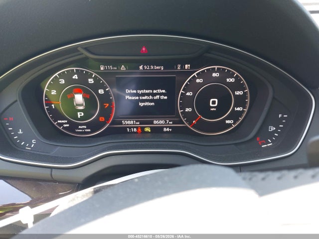 45216610 :رقم المزاد ، WA1BNAFY8J2210522 vin ، 2018 Audi Q5 2.0t Premium/2.0t Tech Premium مزاد بيع
