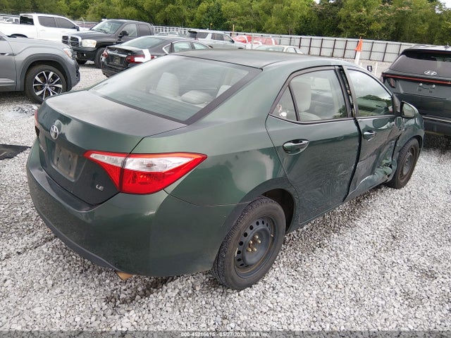 2015 Toyota Corolla Le მანქანა იყიდება აუქციონზე, vin: 2T1BURHE5FC344696, აუქციონის ნომერი: 45216615