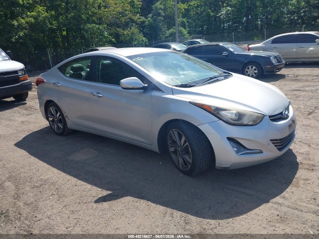 2014 Hyundai Elantra Limited მანქანა იყიდება აუქციონზე, vin: KMHDH4AE7EU106050, აუქციონის ნომერი: 45216627