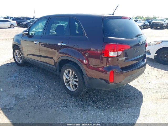 2015 Kia Sorento Lx მანქანა იყიდება აუქციონზე, vin: 5XYKT3A63FG596261, აუქციონის ნომერი: 45216633