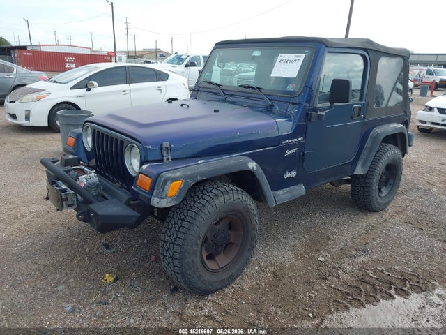 45216697 :رقم المزاد ، 1J4FA49S72P723187 vin ، 2002 Jeep Wrangler Sport مزاد بيع