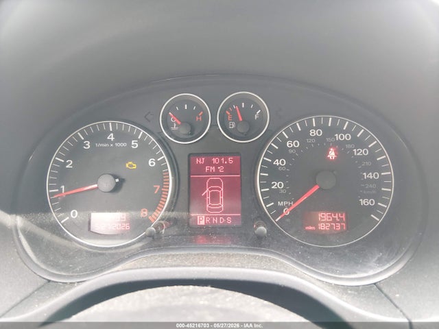 45216703 :رقم المزاد ، WAUNF78P46A064573 vin ، 2006 Audi A3 2.0t مزاد بيع