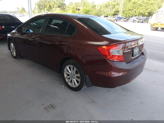 Aukcja sprzedaży 2012 Honda Civic Ex, vin: 19XFB2F85CE041202, numer aukcji: 45216712