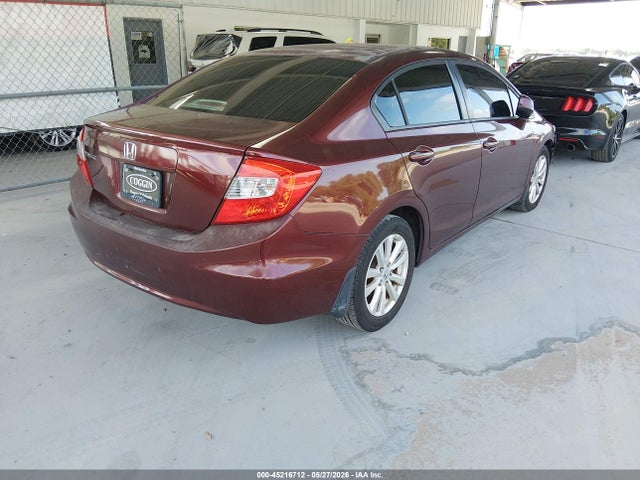 Aukcja sprzedaży 2012 Honda Civic Ex, vin: 19XFB2F85CE041202, numer aukcji: 45216712