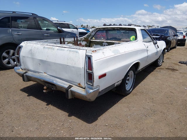 45216774 :رقم المزاد ، 3A48S185688 vin ، 1973 Ford Ranchero مزاد بيع